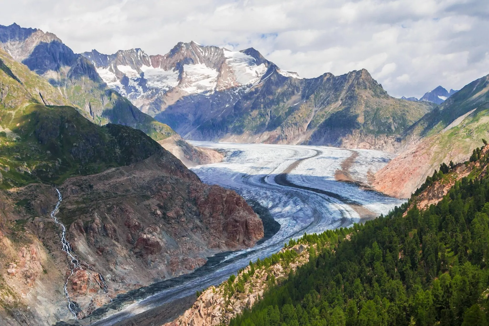 Gletscher Berge Gletscher Berge